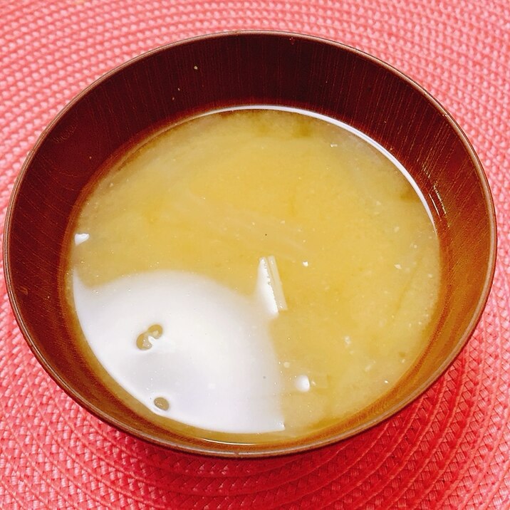 大根えのきのお味噌汁✧˖°